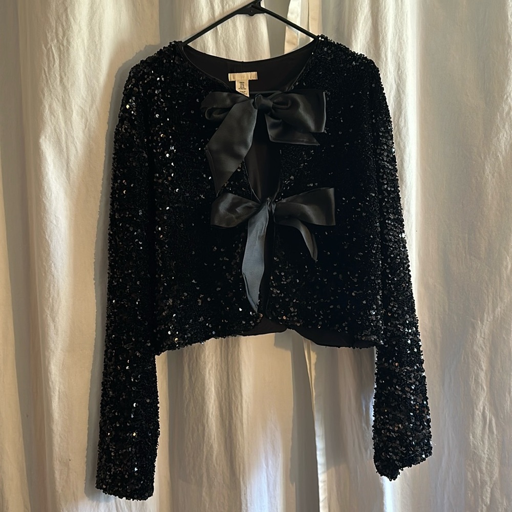 Sequin Cardigan